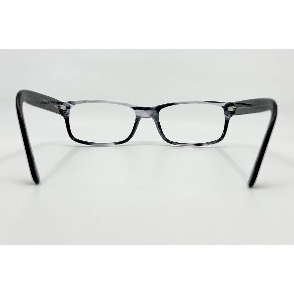 Maxx Eyewear Romeo Eyeglasses Mens Grey Marble Rectangular Frame 61-20-155